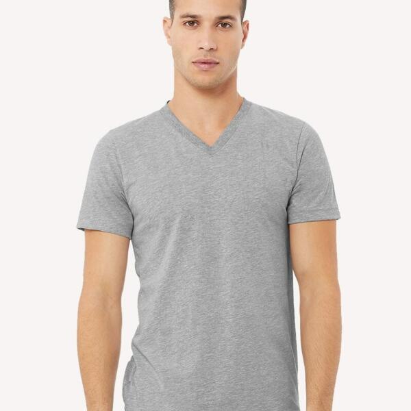 Heather CVC V-Neck Tee Thumbnail