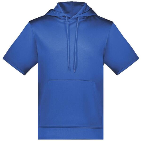 Fleece Short Sleeve Hooded Pullover Thumbnail